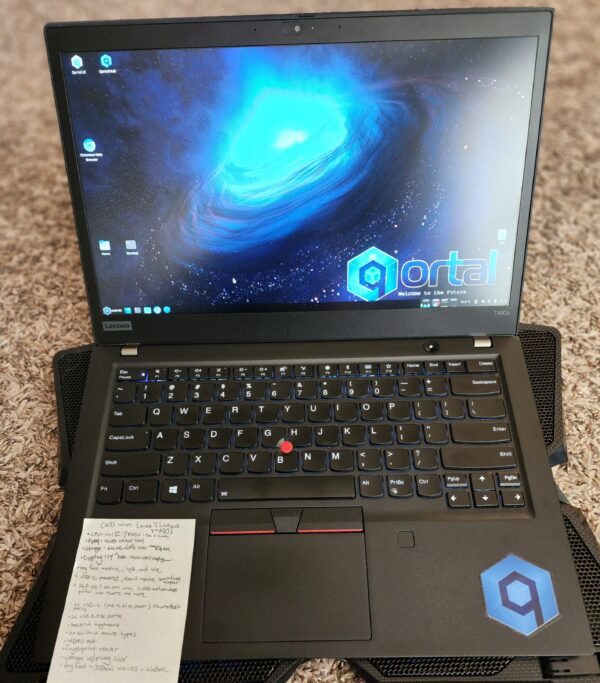 CHD Laptop - Lenovo ThinkPad T490S - i7 8th Gen 8665U @ 1.9Ghz (8 threads) - 16GB DDR4 RAM - 512GB NVMe SSD - 14" FHD 1920x1080 Display - Image 4