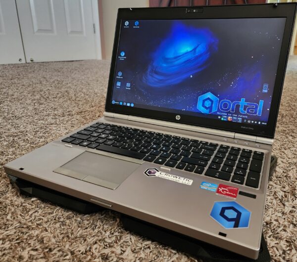 Second-Life Laptop - HP Elitebook 8560p MAXED - i7 2nd Gen 2620M - 16GB DDR3 - NEW 500GB Samsung SSD + 500GB HDD - 15.6" Display