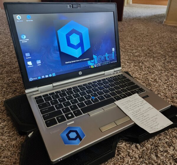 Second-Life Laptop - HP Elitebook 2570p - i5 3rd Gen 3210M -MAXED NEW 16GB DDR3 Dual-Channel - 256GB SATA SSD - 12.5" 1366x768 Display