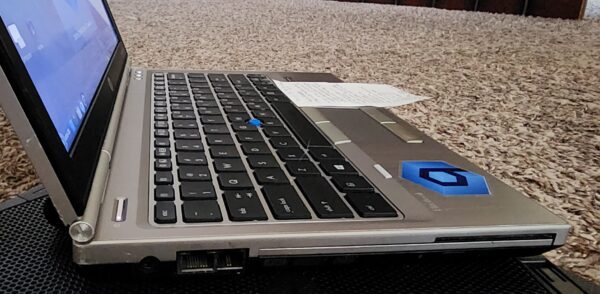 Second-Life Laptop - HP Elitebook 2570p - i5 3rd Gen 3210M -MAXED NEW 16GB DDR3 Dual-Channel - 256GB SATA SSD - 12.5" 1366x768 Display - Image 4