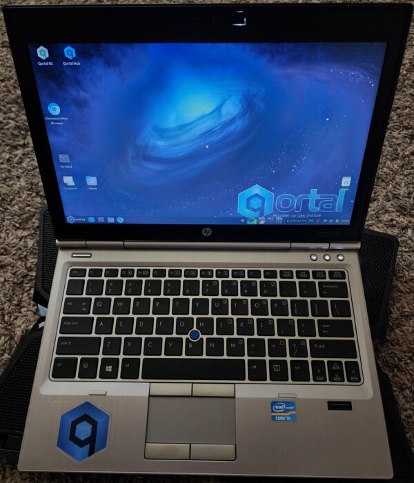 Second-Life Laptop - HP Elitebook 2570p - i5 3rd Gen 3210M -MAXED NEW 16GB DDR3 Dual-Channel - 256GB SATA SSD - 12.5" 1366x768 Display - Image 2