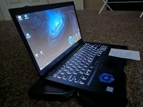 CHD Laptop - Lenovo ThinkPad T490S - i7 8th Gen 8665U @ 1.9Ghz (8 threads) - 16GB DDR4 RAM - 256GB NVMe SSD - 14" FHD 1920x1080 Display