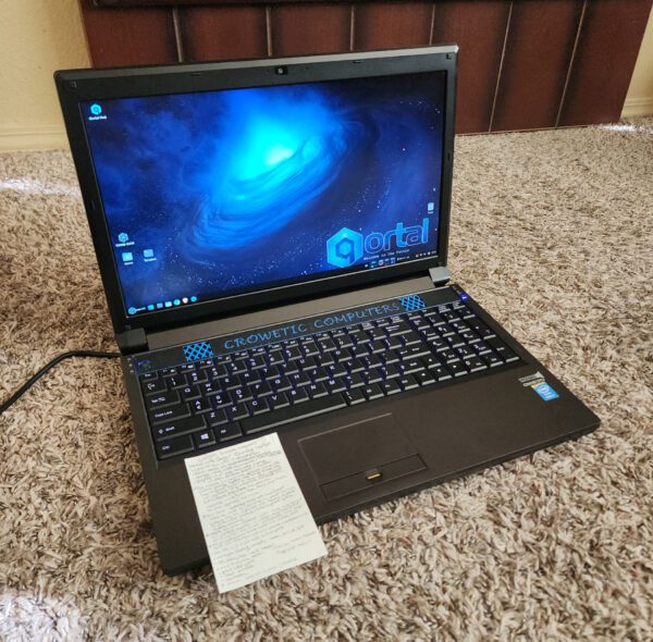 Second-Life CUSTOM - SAGER Custom Gaming Laptop 'Crowetic Computers' edition - 4th Gen i7 4810MQ @ 2.8-3.8Ghz - 20GB (16GB NEW) DDR3 RAM - 128GB SSD + 750GB WDBlack HDD - 15.6" FHD 1920x1080 Display - nVidia GeForce 870M GPU